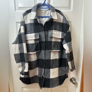 Abercrombie & Fitch Shacket Womens Medium